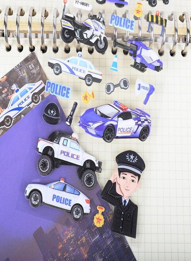 NVF School Bus & Traffic Theme Sticker Set for Kids | Cartoon Vehicle Stickers for Journaling, Scrapbooking, Planners & DIY Crafts - Image 4